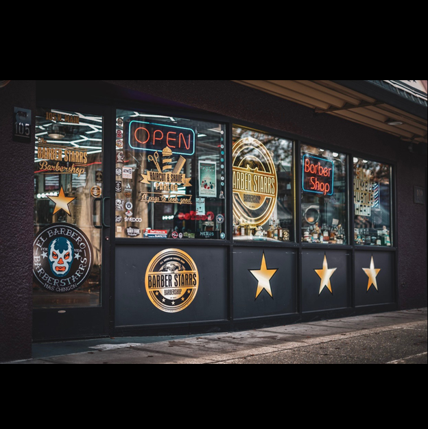 Barber Starrs Storefront